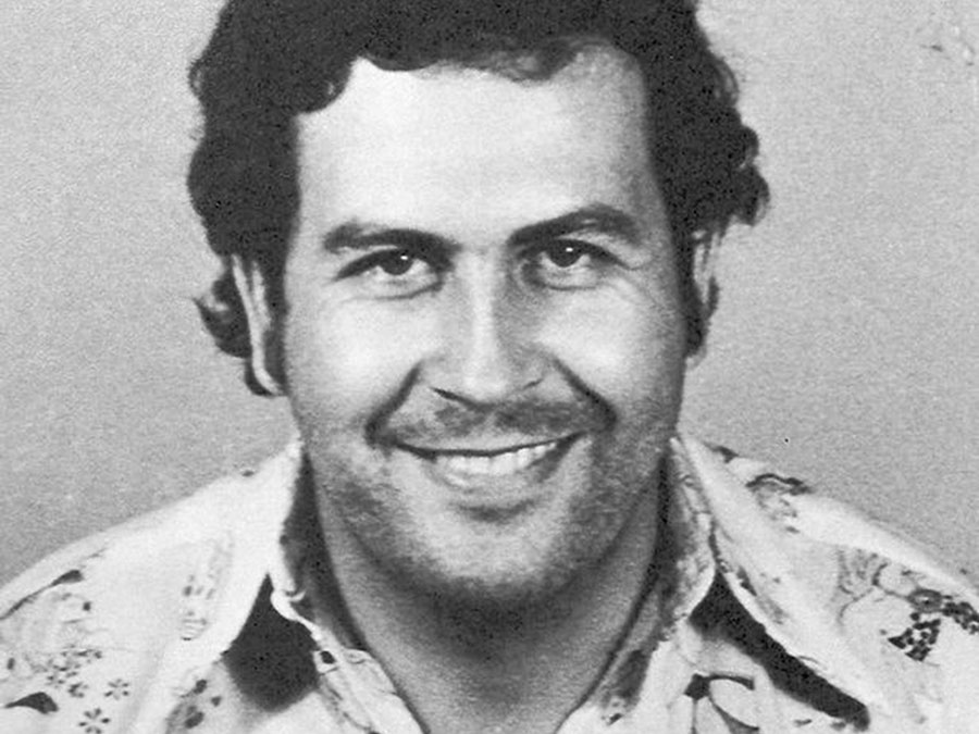 Mugshot of Pablo Escobar