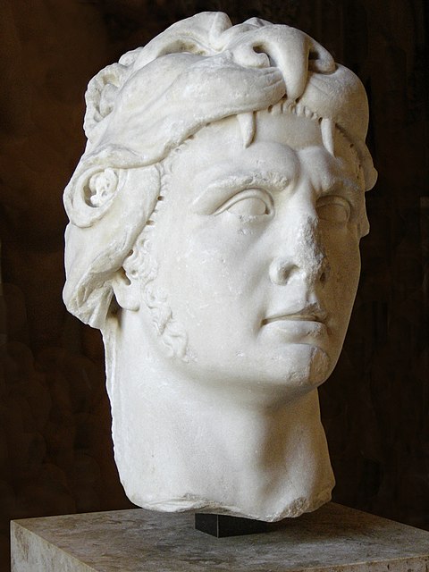 Bust of Mithridates VI as Heracles. Louvre.