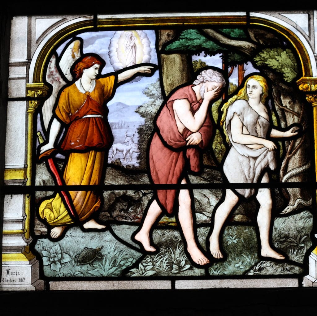 Adam and Eve Forced to leave the Garden of Eden