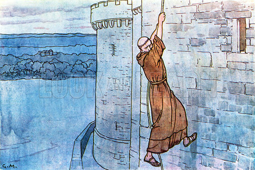 Ranulf Flambard escapes the tower of London