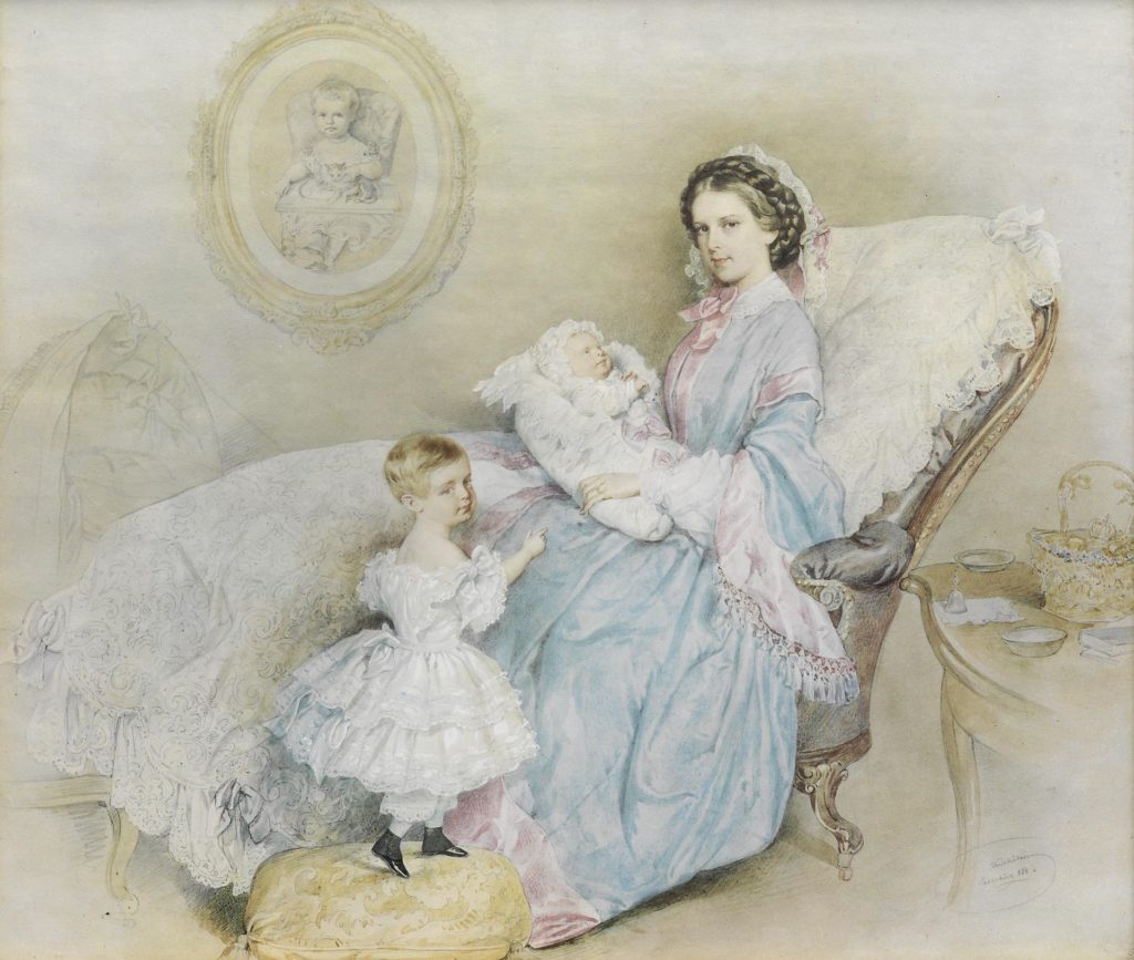 Empress Eugenie of France end empress Elisabeth of Autriche in