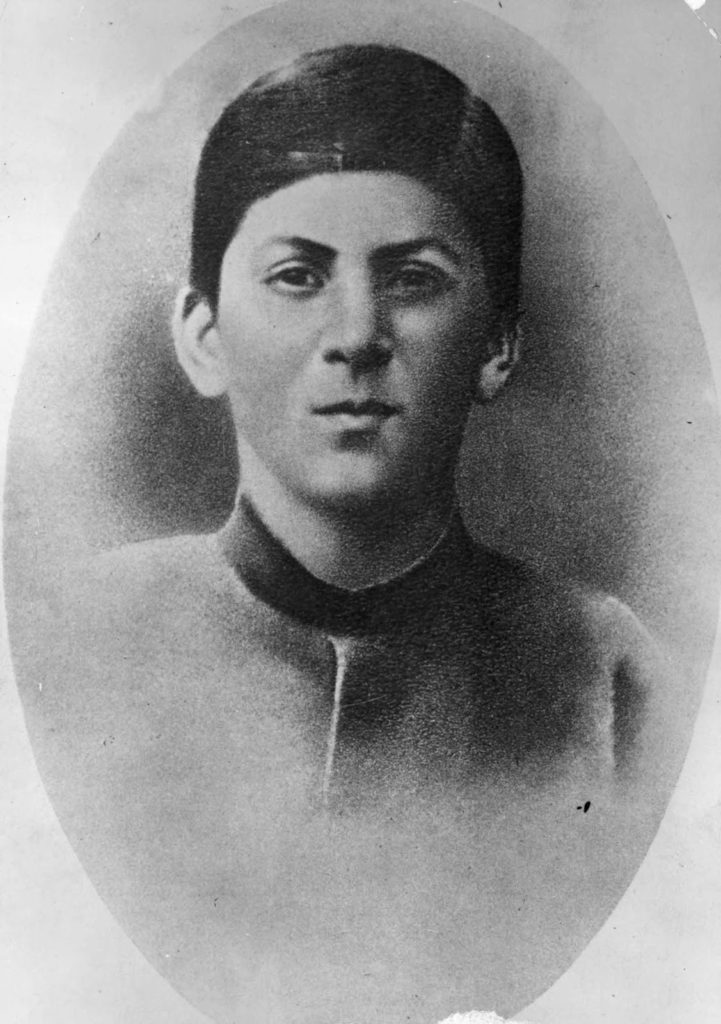 Joseph Stalin at 15, 1894.