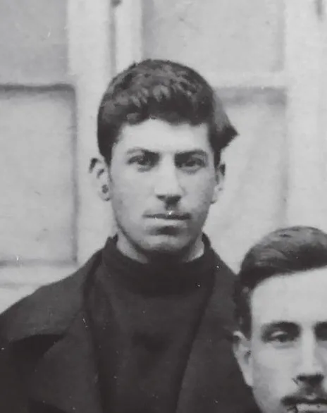 17-year-old Joseph Stalin while he was a student at the Tiflis Seminary, 1896