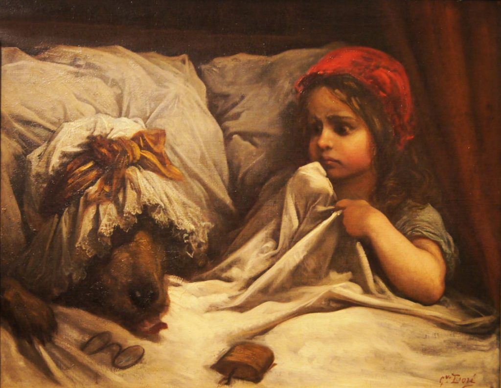 The Original Little Red Riding Hood Than Think