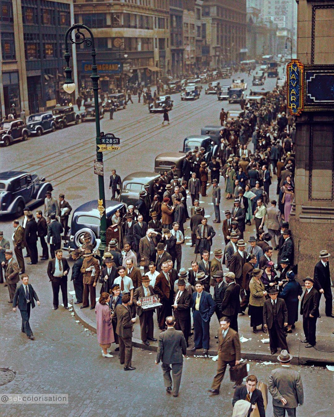 Amazing colorized photos that bring 1930s America to life