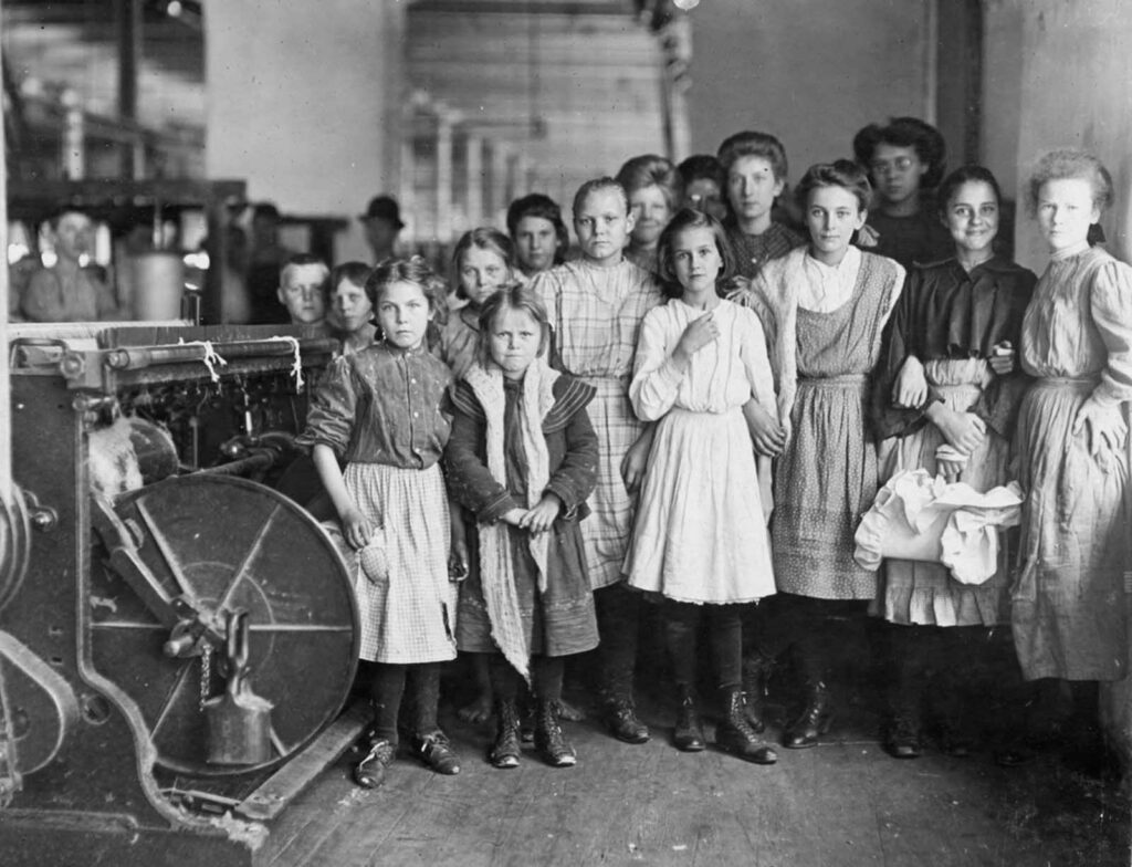 women labor in the industrial revolution