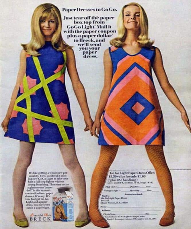 Paper Caper: The History of the Paper Dress 